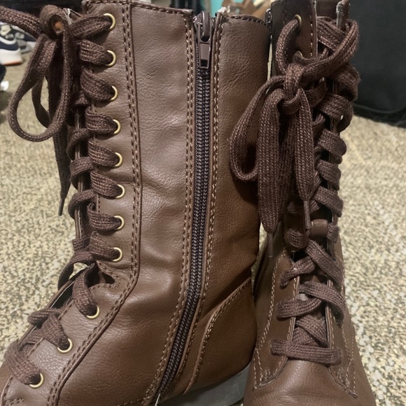 Ankle boots (brown) - Picture 4 of 6